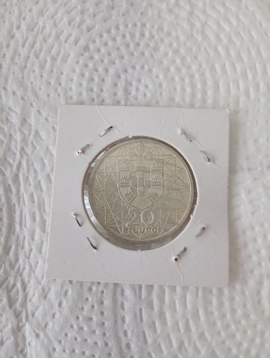 Moeda 20$ Prata 1966