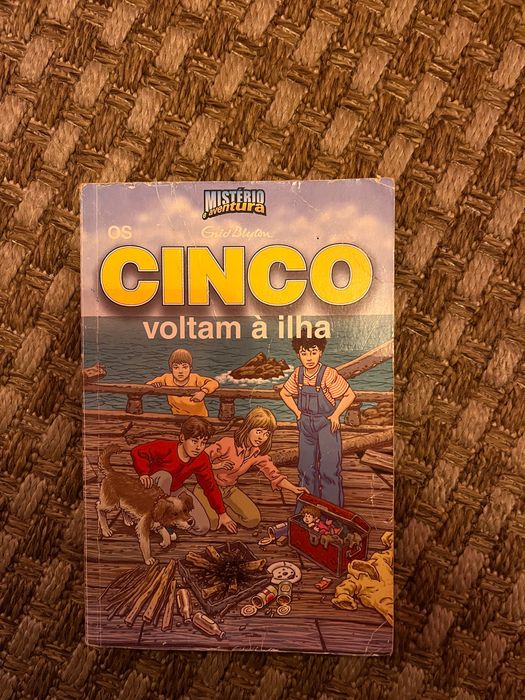 livros “Os cinco”