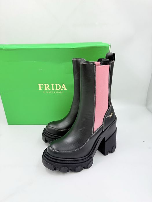 Buty Frida SCHOTT & BRINCK botki na obcasie  R.37 FR64H