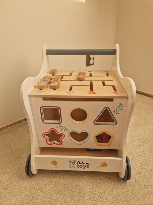 Drewniany pchacz Adam Toys