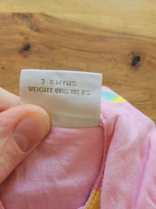 Sukienka letnia r 68 next pieski