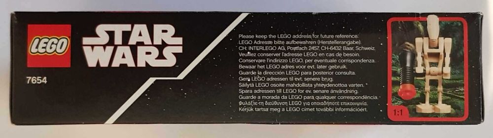 Lego Star Wars 7654 Droids Battle Pack 30 Anniversary Unikat