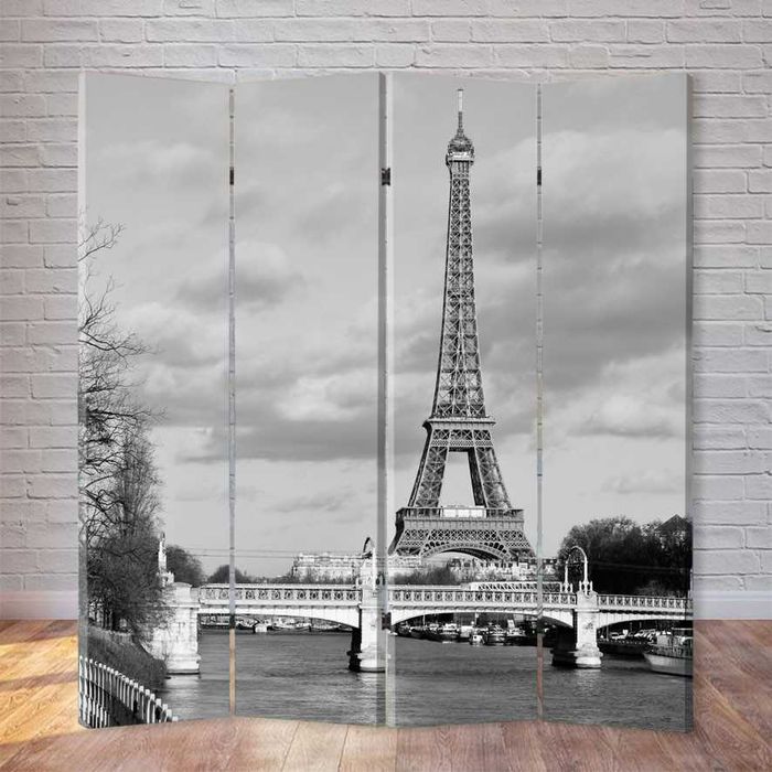 Ширма 180х160см натуральне дерево 7 кольорів 4 секції