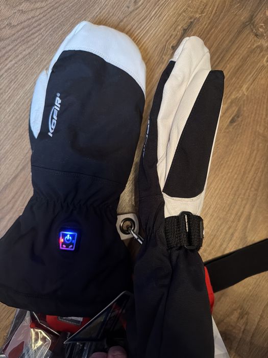 Nowe ogrzewane rękawice dwupalcowe na baterie