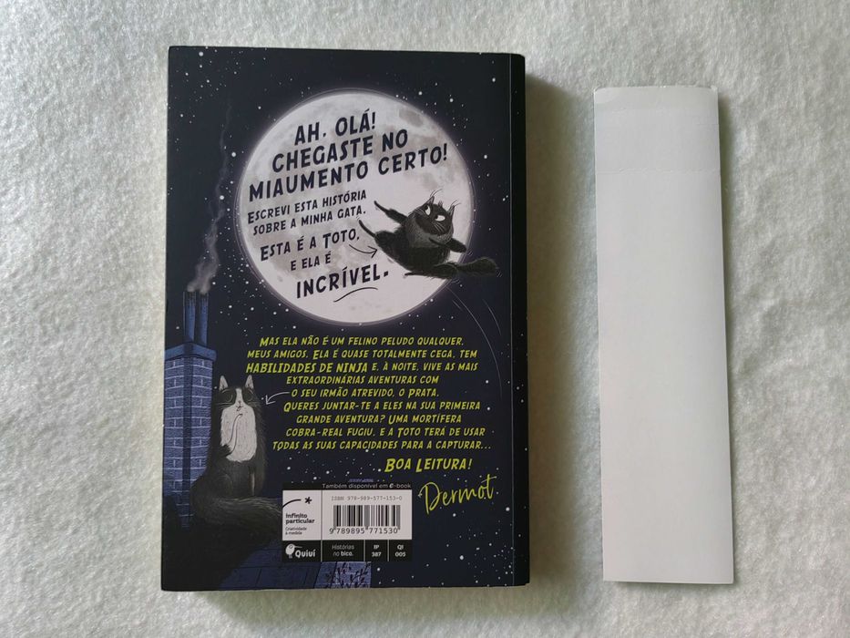 Livro Toto, A Gata Ninja e a Incrivel Fuga da Cobra Real