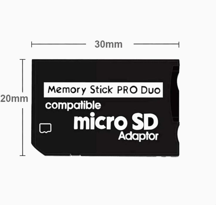 Adapter Sony PSP MicroSD na MS ProDuo
