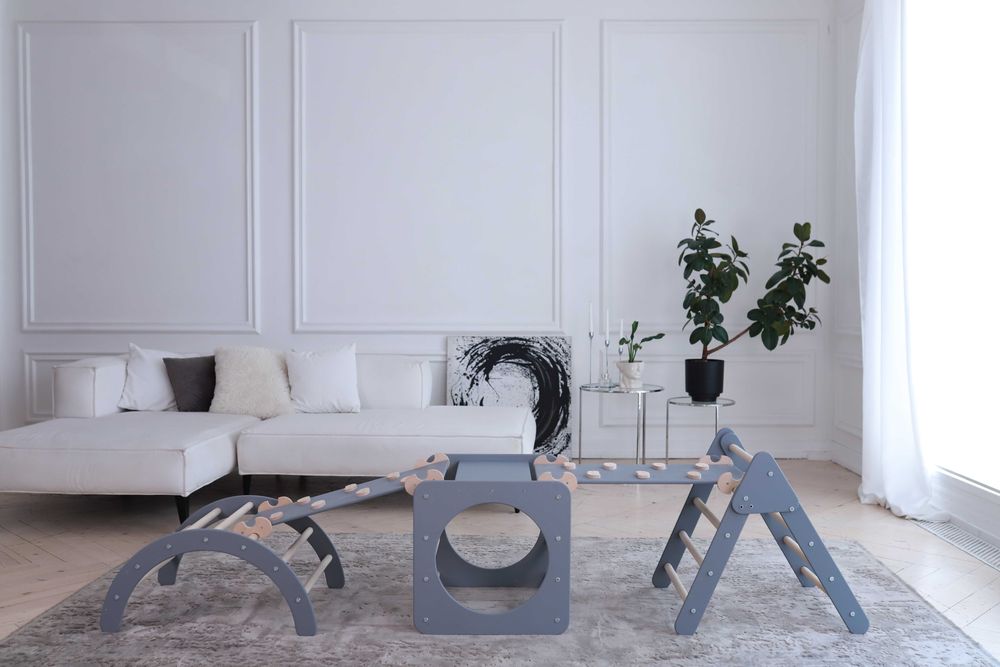 Піклер Пиклер Арка Трикутник краща цiна горка монтесорі 5в1 ! дерево