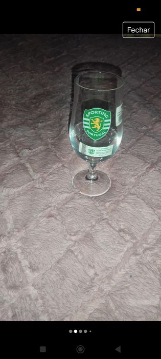 Copo de pé NOVO original e certificado do clube SCP - Sporting