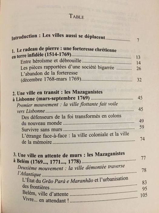 Vida Privada e Quotidiano no Brasil /Cultura Política/ Mazagão