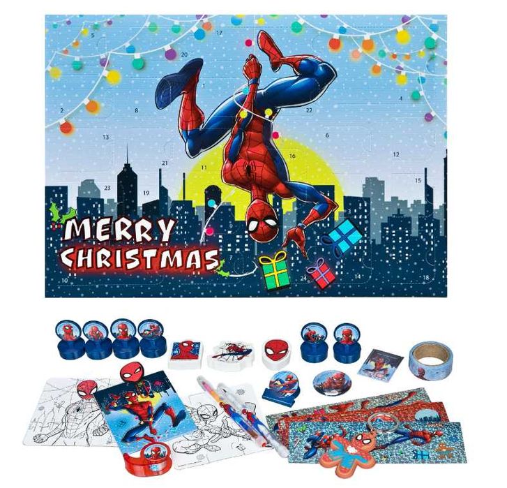Kalendarz adwentowy świąteczny SPIDERMAN