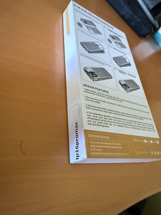 Чехол Iphone 16pro Max(метал)