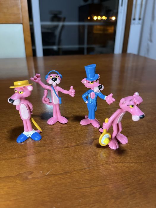 Pantera Cor-de-Rosa. Anos 80. Marca Schleich