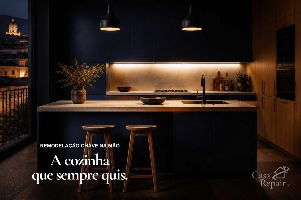 Obras e Remodelações Chave na Mão | Cozinhas, WCs, Pintura e Pladur | Lisboa, Cascais, Almada e Setúbal | Equipa Própria e Orçamentos