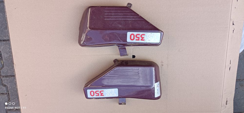 Dekiel dekle. Boczki airbox Jawa Cezet ts 350 cześć