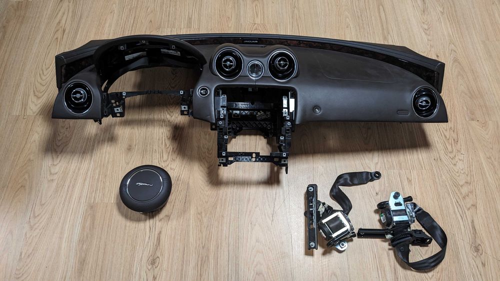 Conjunto Kit Airbags Tablier Jaguar XJ Original