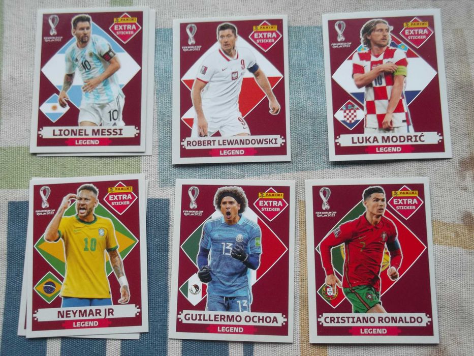 Cromos Extra do  Mundial do Qatar