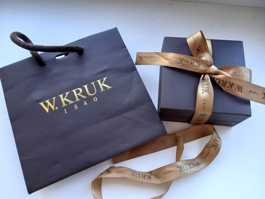 Елегантна подарункова ювелірна коробка + пакетw. kruk
