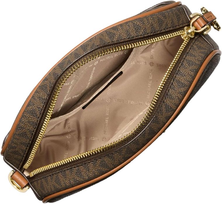 Сумка через плечо Michael Kors коричневого кольору