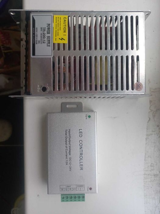 Led контроллер + блок живлення 200w