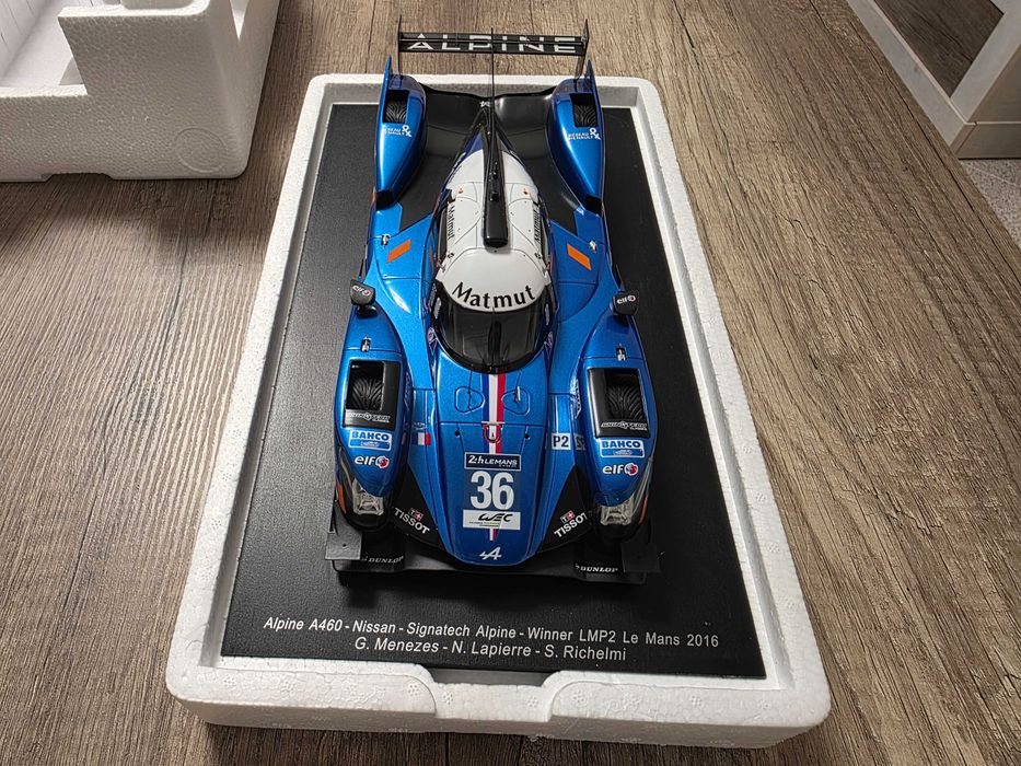 Alpine Le Mans winner 2016  1:18  Spark