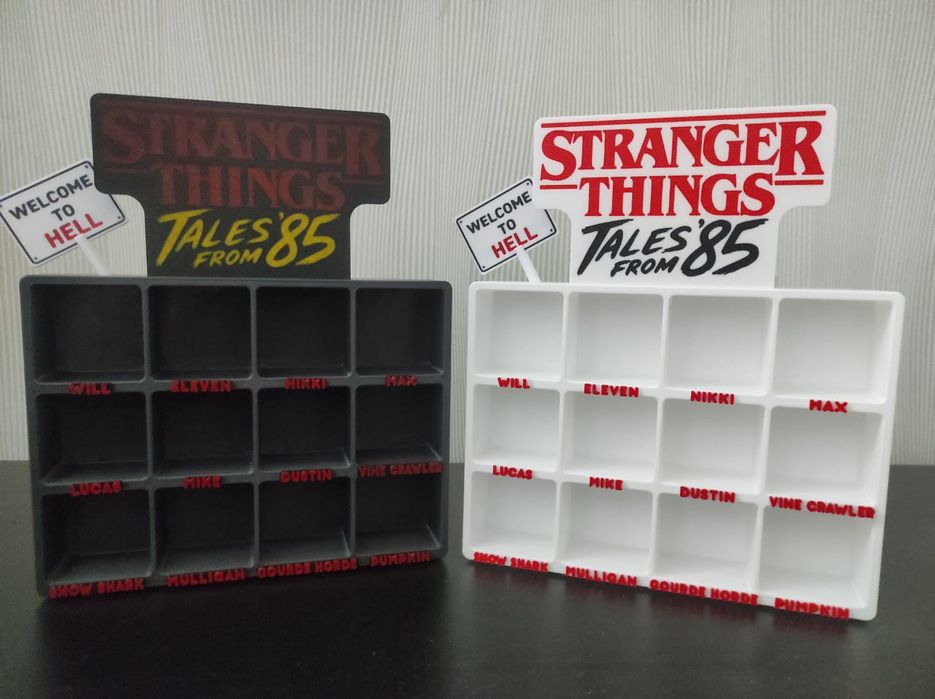 Підставка Стенд, Бокс, поличка Дивні Дива оповідки 85. Stranger things tales from 85 Happy Meal Macdonald.