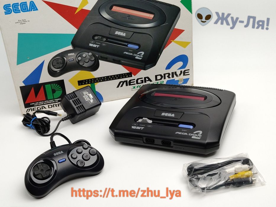 sega mega drive 2 оригінал - купить приставки - Цена на OLX.ua