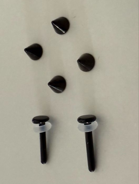 Lote Piercings (vários tamanhos, modelos e cores)