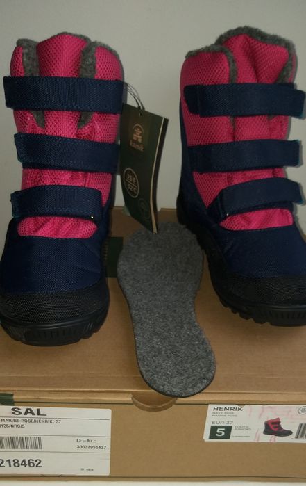 Новые зимние термо сапожки для девочек Kamik Henrik 37p. Оригинал.