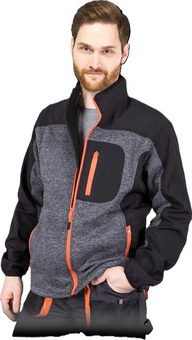 Флісова кофта, фліска робоча чоловіча куртка  Польща