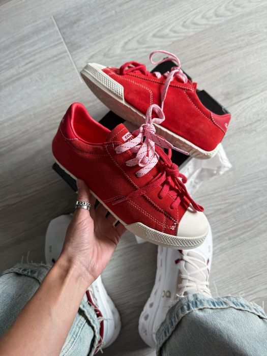 Кросівки Converse Chuck Taylor LO Red premium | Кроссовки жіночі