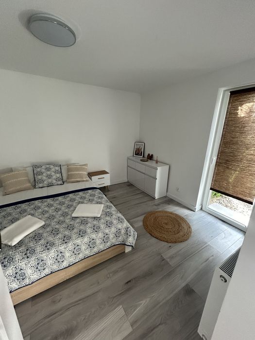 Nowa Stodoła Koniec świata apartamenty całoroczne Mikołajki