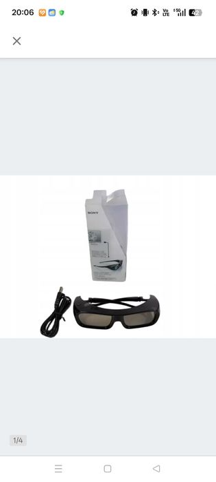 OKULARY 3D SONY interaktywne