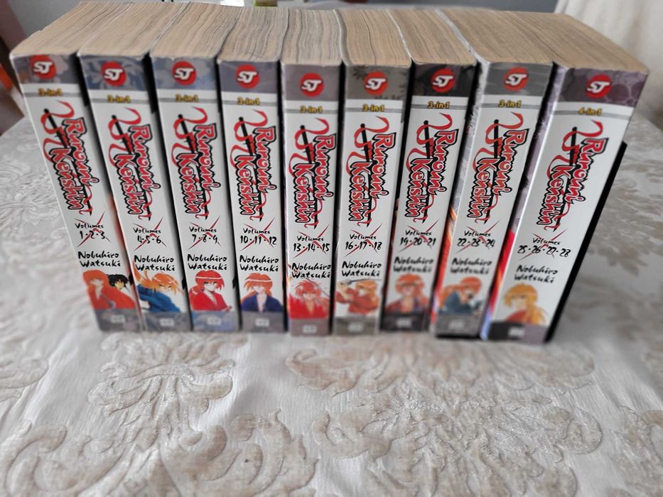 Kompletna manga Rurouni Kenshin wydanie zbiorcze stan doskonały