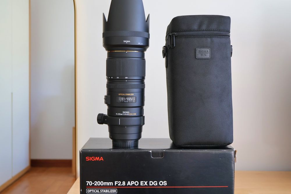 Sigma 70-200mm F/2.8 APO EX DG OS HSM - Canon EF