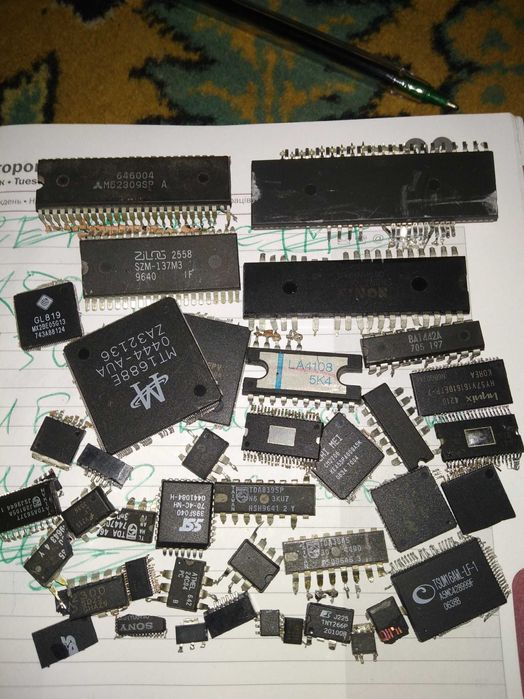 Радиодетали разное б/у