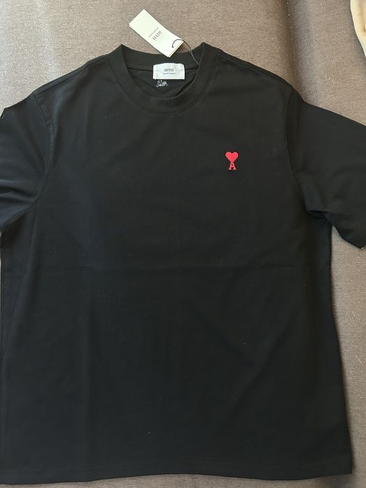 T-shirt AMI preta