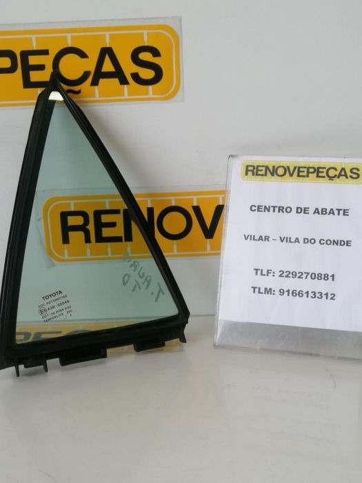 Vidro triangular da porta trás direito TOYOTA Auris Hatchback (_E15_)
