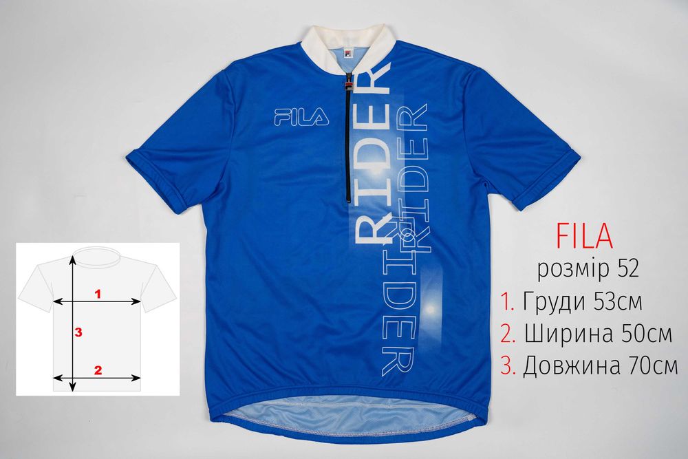 Велофутболка FILA джерсі велоджерсі велосипедна футболка велоформа велоодяг джерси велоджерси велосипедная велоформа велоодежда