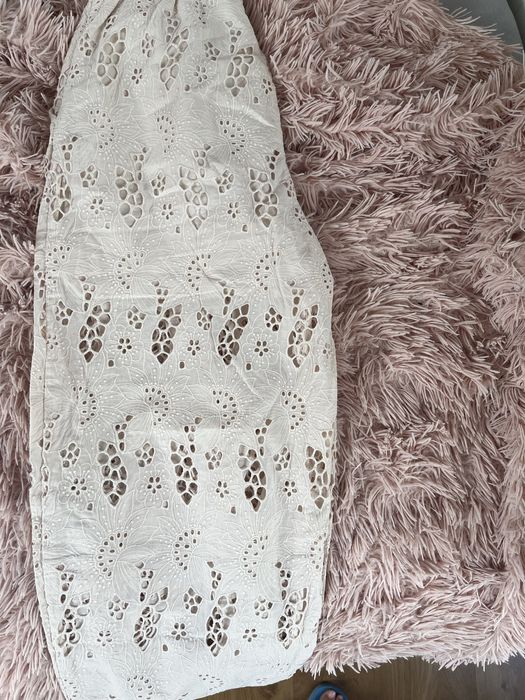 Spodnie w wzorze kwiaty