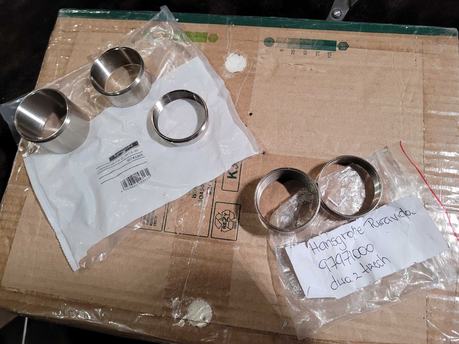 Hansgrohe zestaw przedluzek min puravida