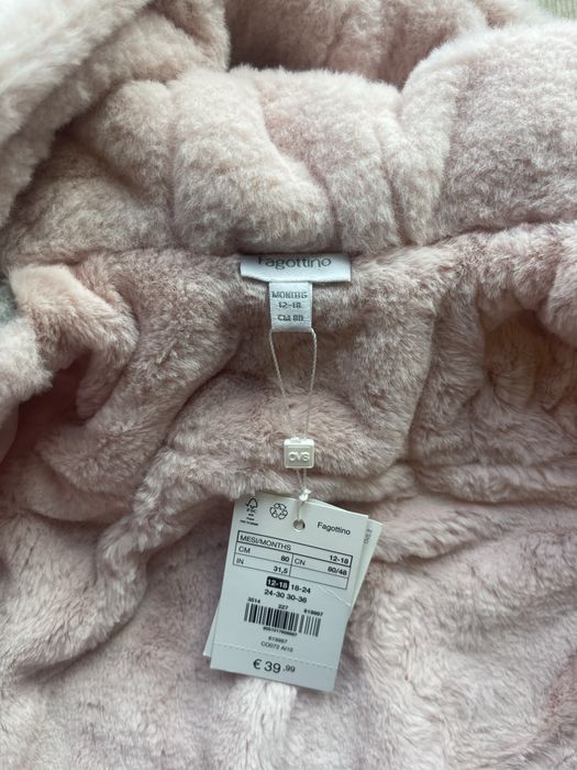 Пальто для дівчинки розмір 80