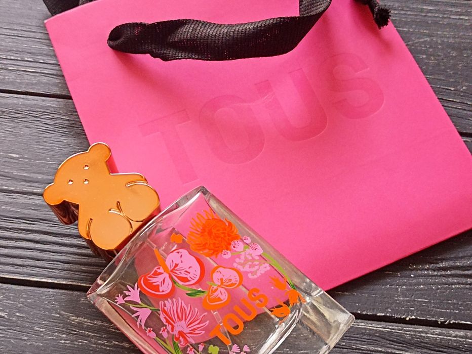 Подарунковий пакет TOUS  і флакон від парфумів TOUS