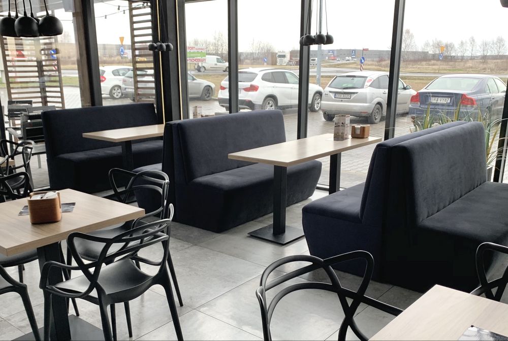 Mocna Kanapa SIMPLY tapicerowana PRODUCENT do kebabu pizzeri klubu