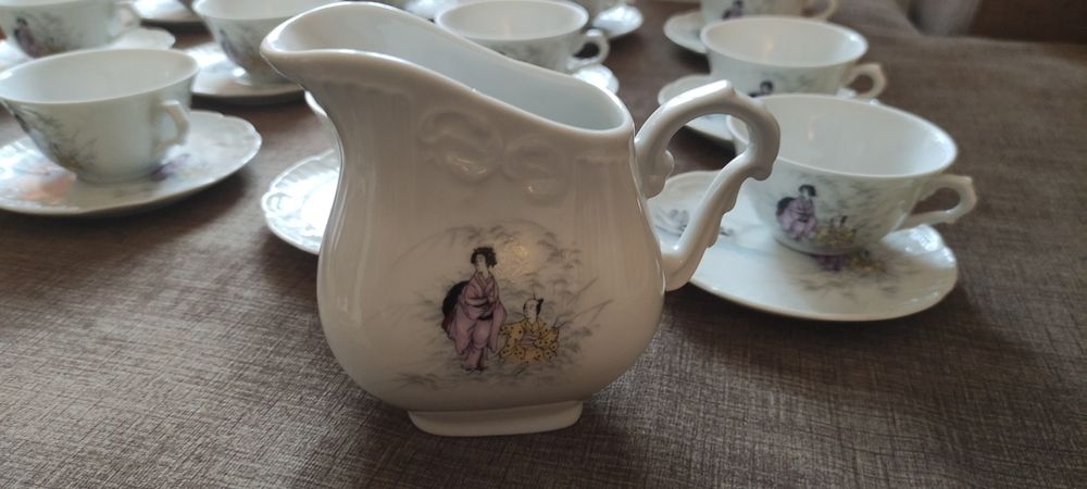 Serviço de chá em porcelana vista alegre