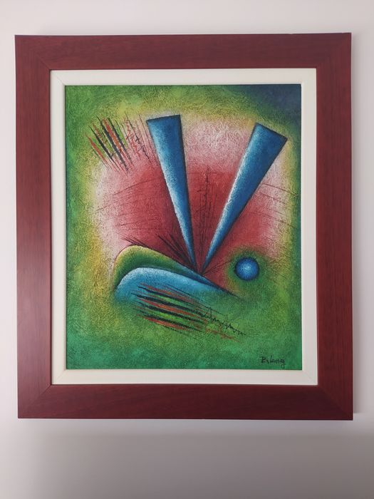 Quadro Pintor B. Long