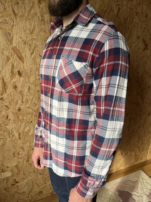 Сорочка фланелева в клітинку