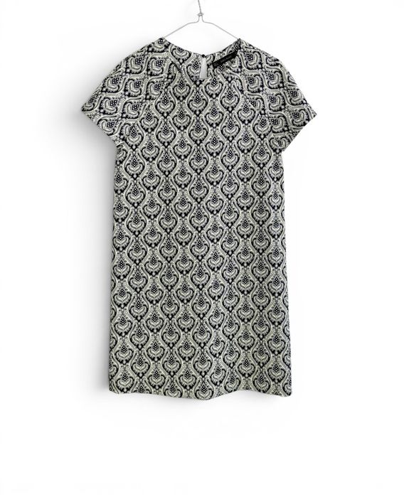 Sukienka paisley mini casual chic S
