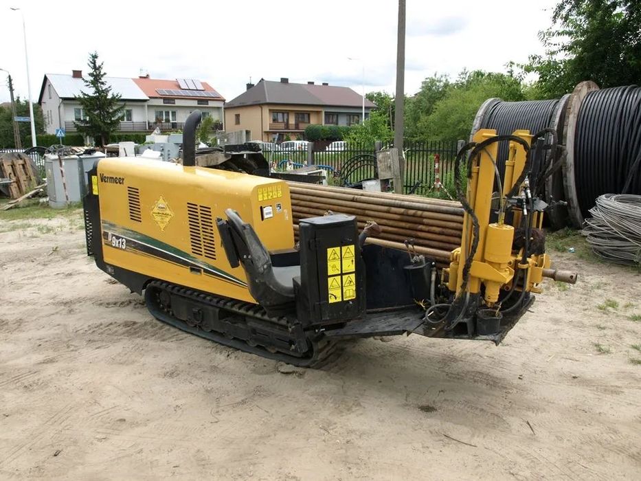 Vermeer D9/13 SIII  Wiertnica Vermeer D9/13 SIII - zestaw do przewiertów.