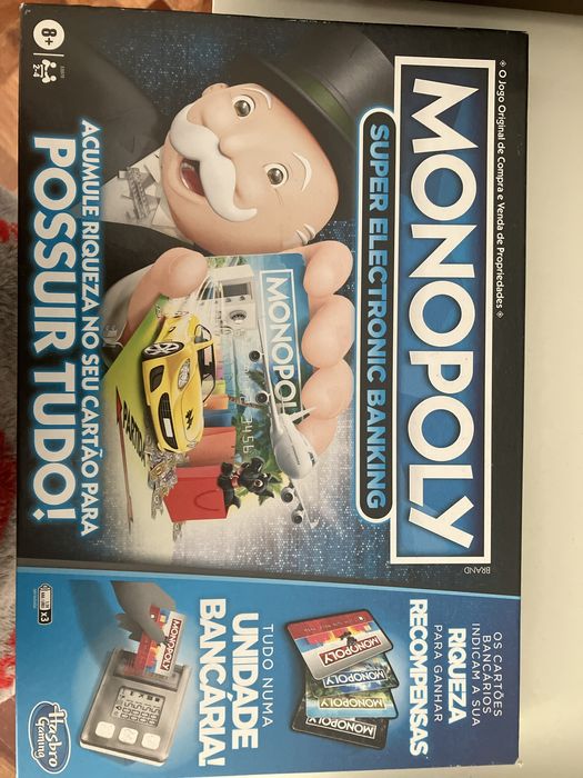 Jogo Monopoly eletronic banking