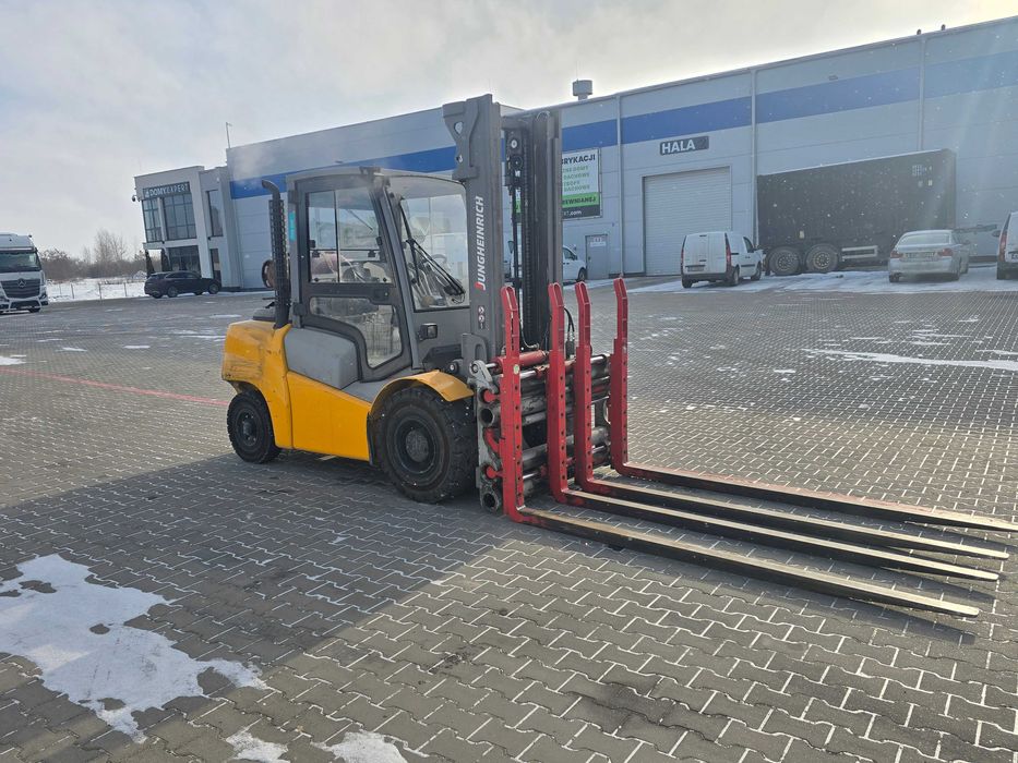 Wózek widłowy Jungheinrich TFG S50 udźwig 5 t. WAGA.